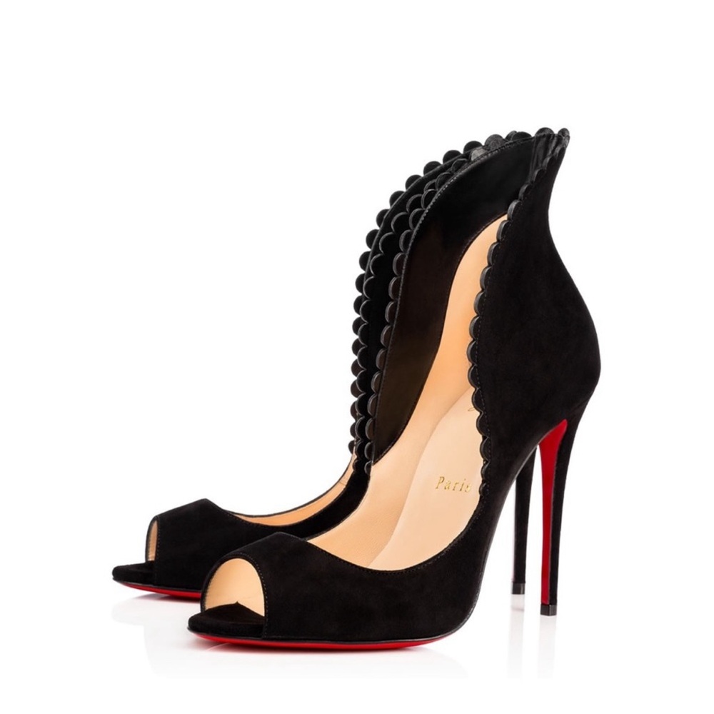 CHRISTIAN LOUBOUTIN PIJONINA 100 VEAU VELOURS